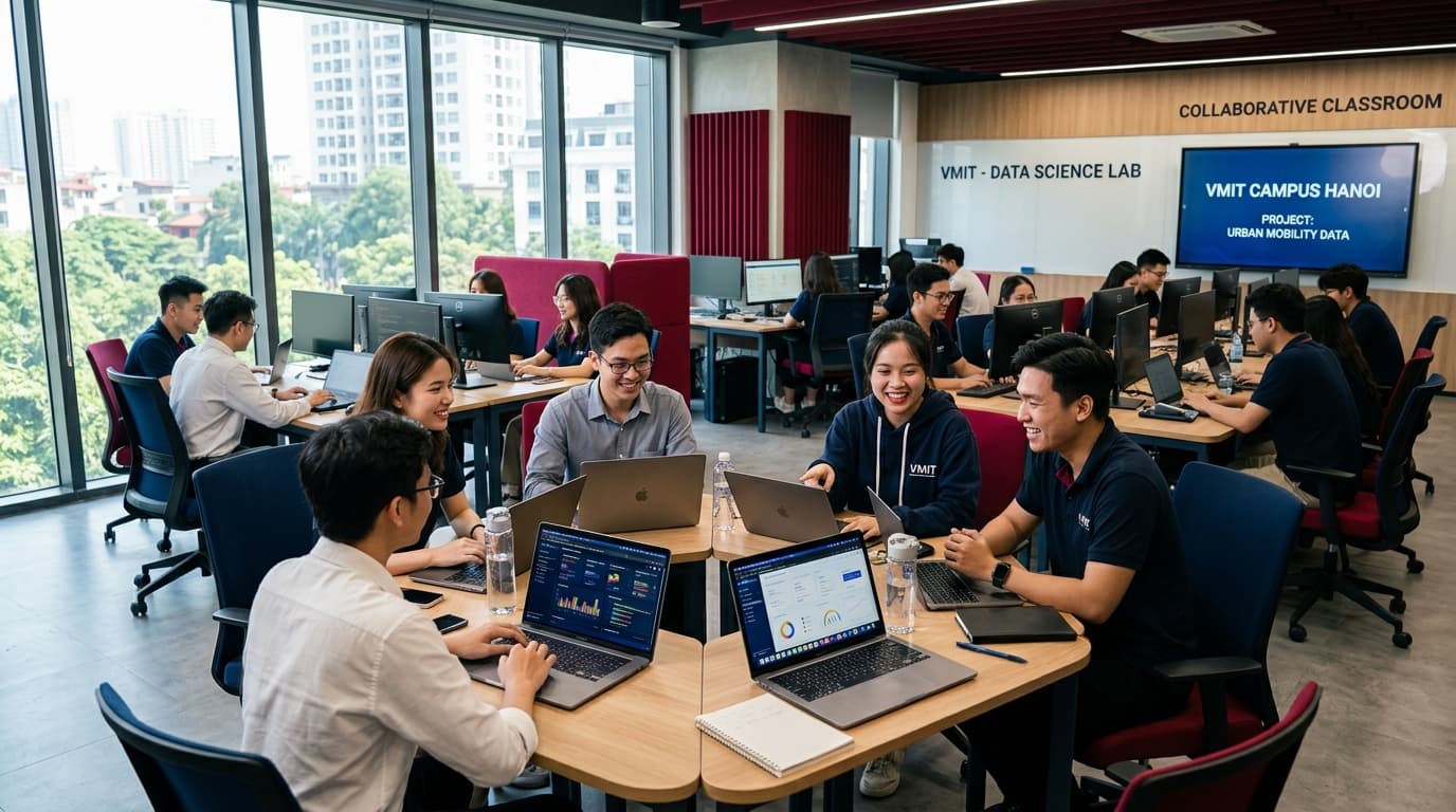 Đột phá sự nghiệp kỷ nguyên số cùng Cử nhân thực hành Anh Quốc BTEC Data Analytics tại VMIT